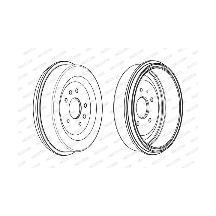 Stabdžių būgnas FERODO FDR329268
