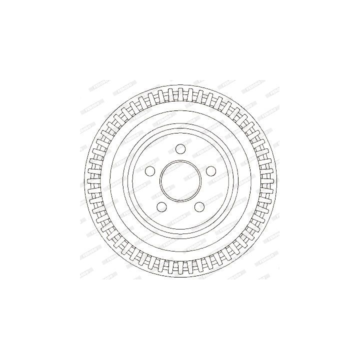 Stabdžių būgnas FERODO FDR329291