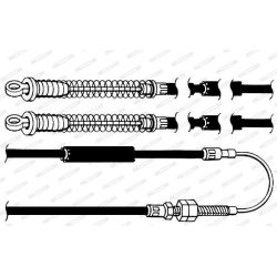 Trosas, stovėjimo stabdys FERODO FHB432019