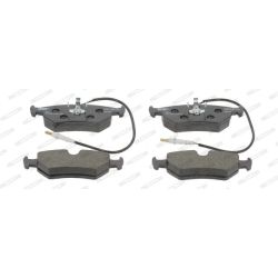 Stabdžių trinkelių rinkinys, diskinis stabdys FERODO FDB1003