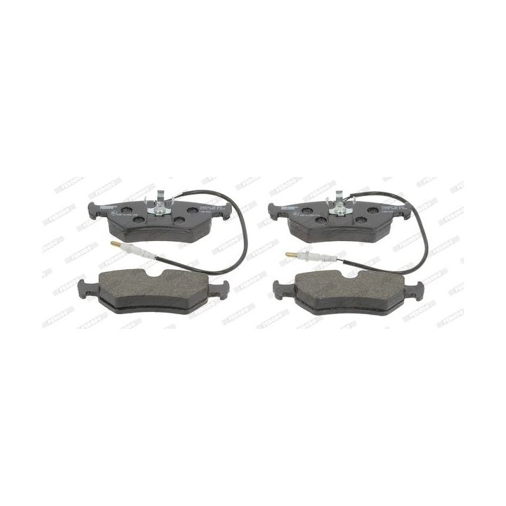 Stabdžių trinkelių rinkinys, diskinis stabdys FERODO FDB1003