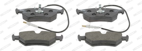 Stabdžių trinkelių rinkinys, diskinis stabdys FERODO FDB1003