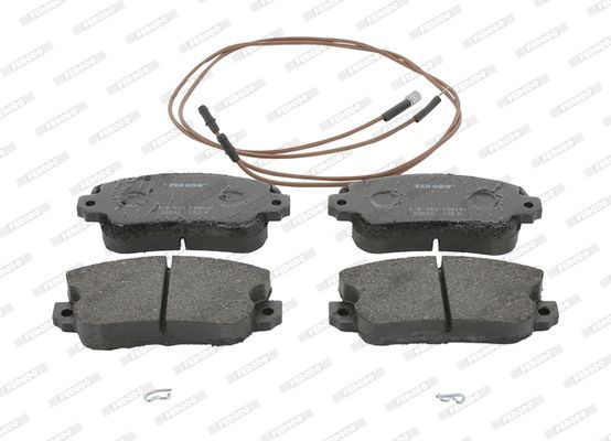 Stabdžių trinkelių rinkinys, diskinis stabdys FERODO FDB101