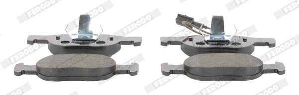 Stabdžių trinkelių rinkinys, diskinis stabdys FERODO FDB1040