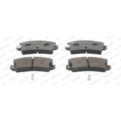 Stabdžių trinkelių rinkinys, diskinis stabdys FERODO FDB114