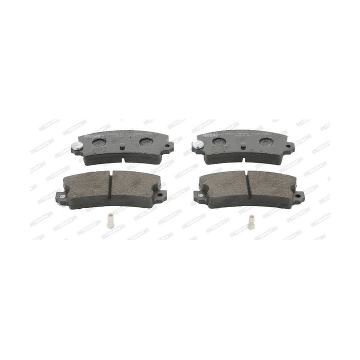 Stabdžių trinkelių rinkinys, diskinis stabdys FERODO FDB114