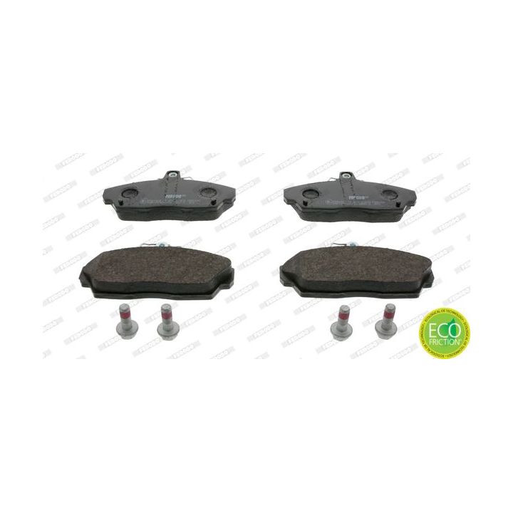 Stabdžių trinkelių rinkinys, diskinis stabdys FERODO FDB1291