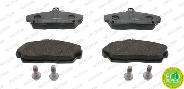 Stabdžių trinkelių rinkinys, diskinis stabdys FERODO FDB1291