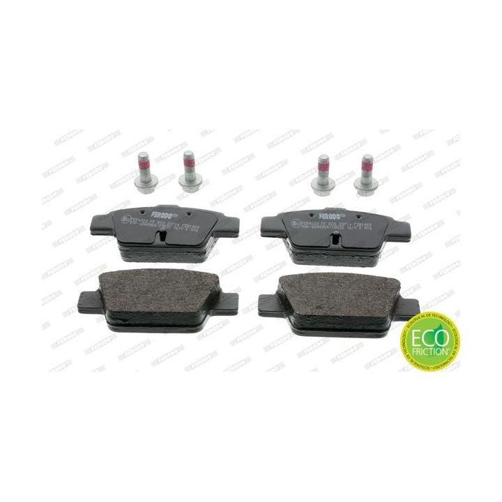 Stabdžių trinkelių rinkinys, diskinis stabdys FERODO FDB1469