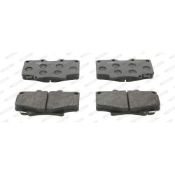 Stabdžių trinkelių rinkinys, diskinis stabdys FERODO FDB1502