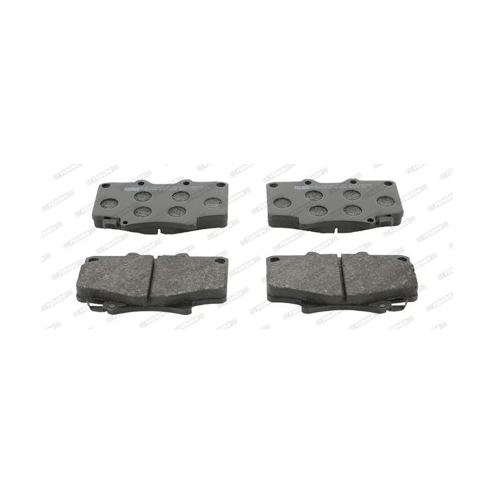 Stabdžių trinkelių rinkinys, diskinis stabdys FERODO FDB1502