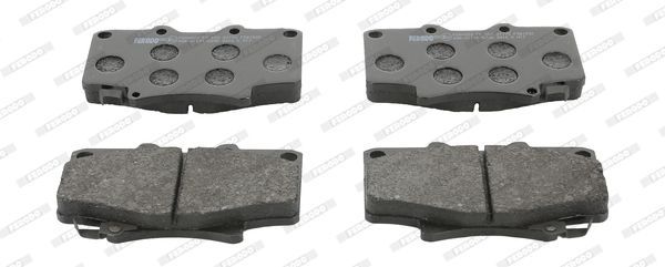 Stabdžių trinkelių rinkinys, diskinis stabdys FERODO FDB1502