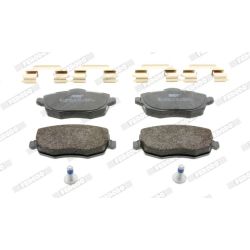 Stabdžių trinkelių rinkinys, diskinis stabdys FERODO FDB1582