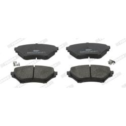 Stabdžių trinkelių rinkinys, diskinis stabdys FERODO FDB1600