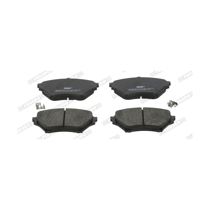 Stabdžių trinkelių rinkinys, diskinis stabdys FERODO FDB1600