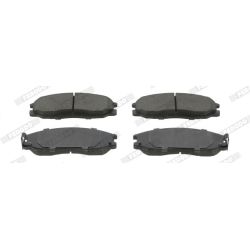 Stabdžių trinkelių rinkinys, diskinis stabdys FERODO FDB1605