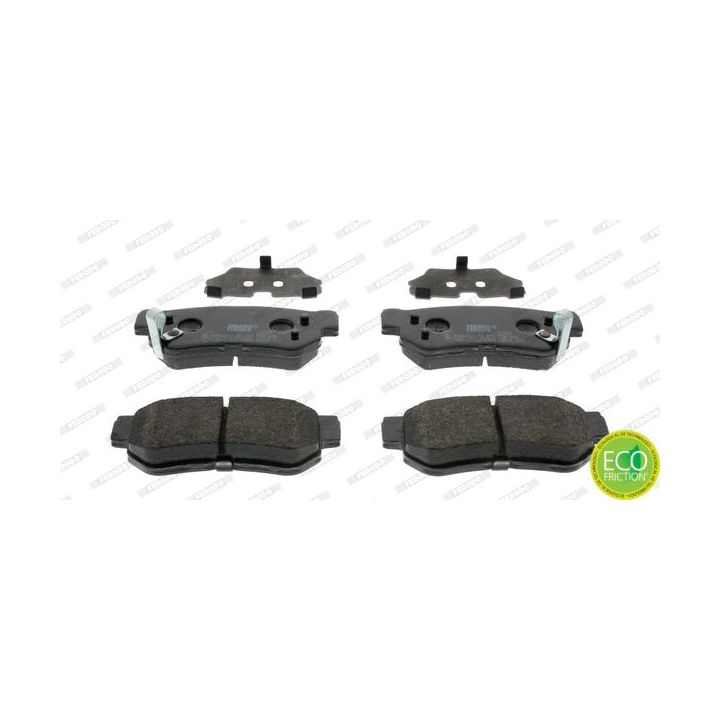 Stabdžių trinkelių rinkinys, diskinis stabdys FERODO FDB1606