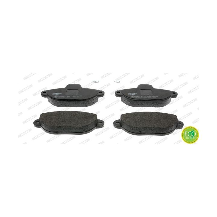 Stabdžių trinkelių rinkinys, diskinis stabdys FERODO FDB1630