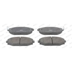 Stabdžių trinkelių rinkinys, diskinis stabdys FERODO FDB1671