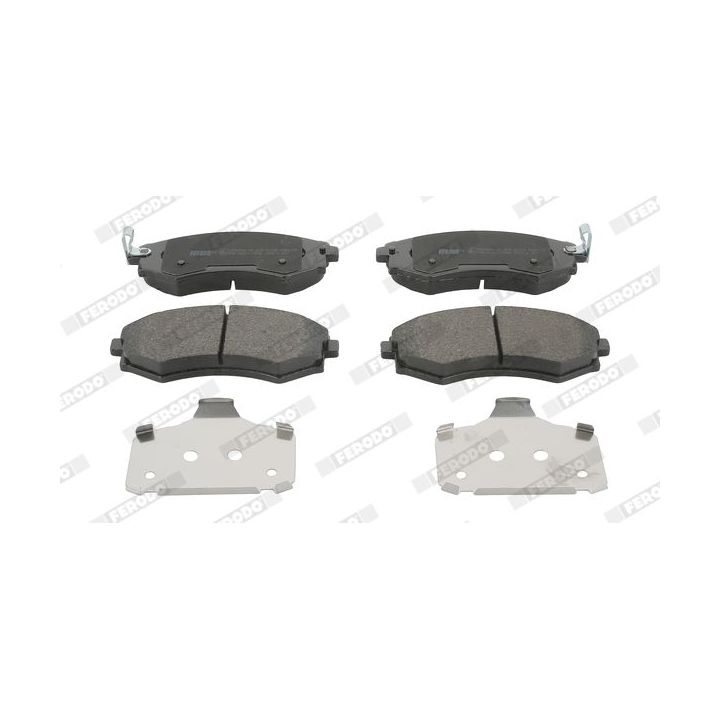 Stabdžių trinkelių rinkinys, diskinis stabdys FERODO FDB1737