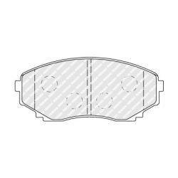 Stabdžių trinkelių rinkinys, diskinis stabdys FERODO FDB1757