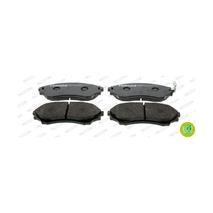 Stabdžių trinkelių rinkinys, diskinis stabdys FERODO FDB1817