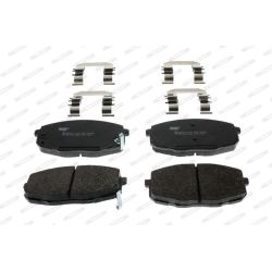 Stabdžių trinkelių rinkinys, diskinis stabdys FERODO FDB1869