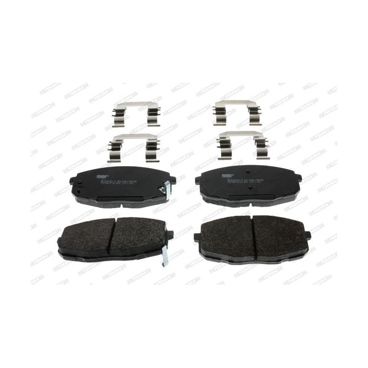 Stabdžių trinkelių rinkinys, diskinis stabdys FERODO FDB1869