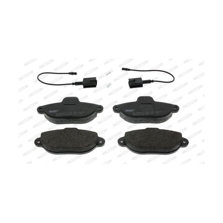 Stabdžių trinkelių rinkinys, diskinis stabdys FERODO FDB1944