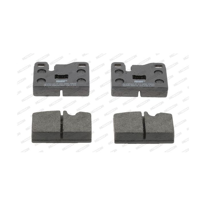 Stabdžių trinkelių rinkinys, diskinis stabdys FERODO FDB330