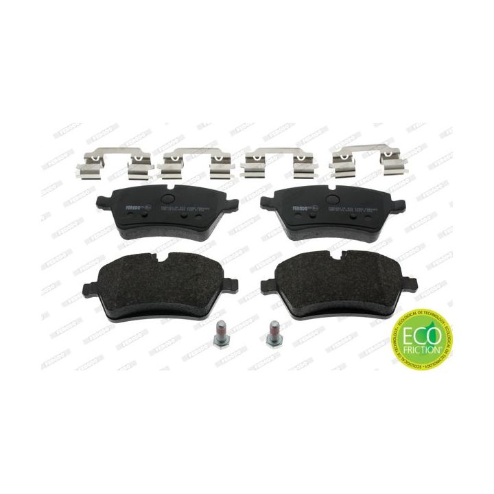 Stabdžių trinkelių rinkinys, diskinis stabdys FERODO FDB4080