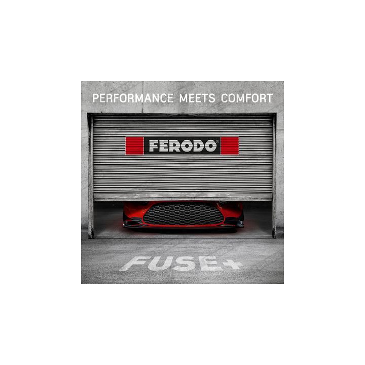 Stabdžių trinkelių rinkinys, diskinis stabdys FERODO FDB4218