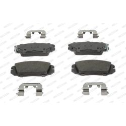 Stabdžių trinkelių rinkinys, diskinis stabdys FERODO FDB4246