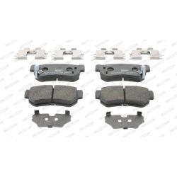 Stabdžių trinkelių rinkinys, diskinis stabdys FERODO FDB4247