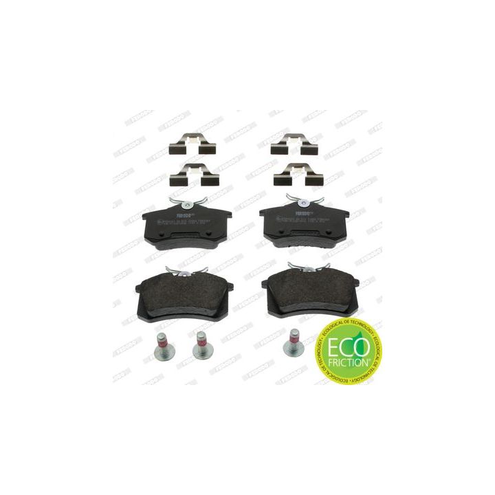 Stabdžių trinkelių rinkinys, diskinis stabdys FERODO FDB4260