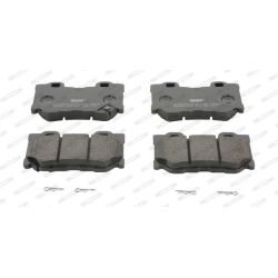 Stabdžių trinkelių rinkinys, diskinis stabdys FERODO FDB4312