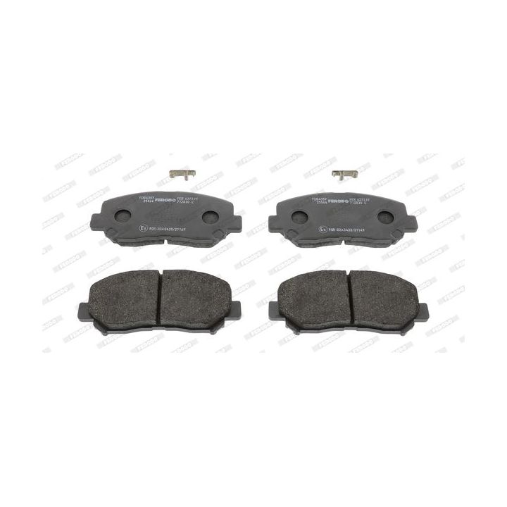 Stabdžių trinkelių rinkinys, diskinis stabdys FERODO FDB4357