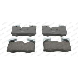 Stabdžių trinkelių rinkinys, diskinis stabdys FERODO FDB4358