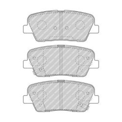 Stabdžių trinkelių rinkinys, diskinis stabdys FERODO FDB4391