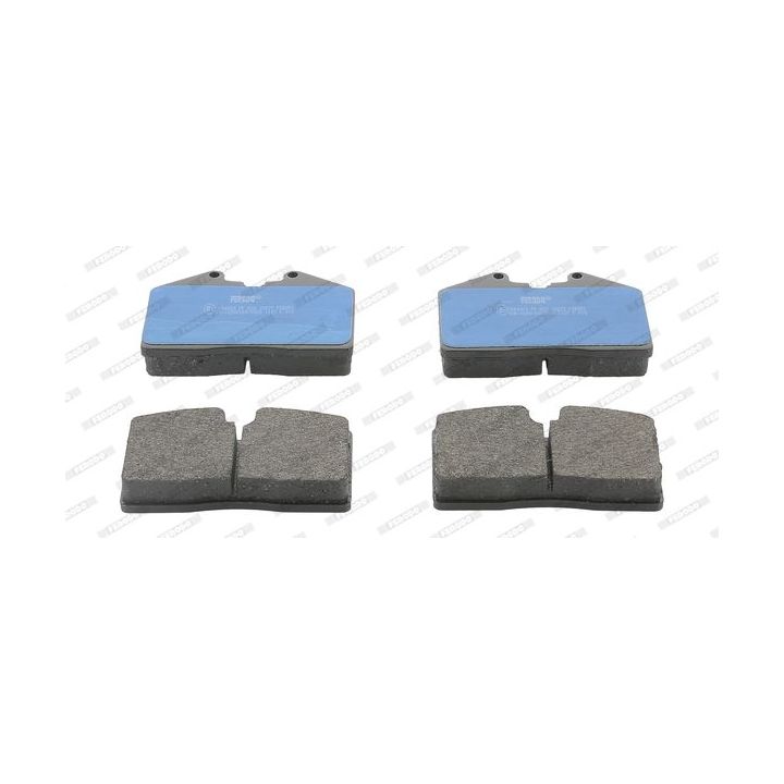 Stabdžių trinkelių rinkinys, diskinis stabdys FERODO FDB451