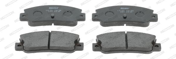 Stabdžių trinkelių rinkinys, diskinis stabdys FERODO FDB456