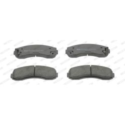 Stabdžių trinkelių rinkinys, diskinis stabdys FERODO FDB4567