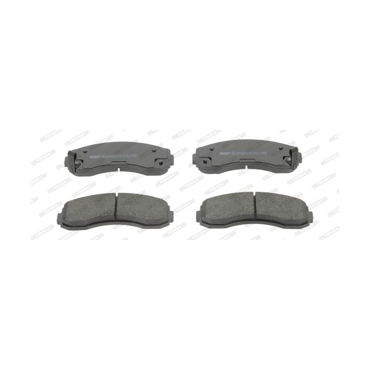 Stabdžių trinkelių rinkinys, diskinis stabdys FERODO FDB4567