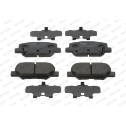 Stabdžių trinkelių rinkinys, diskinis stabdys FERODO FDB4739