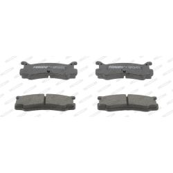 Stabdžių trinkelių rinkinys, diskinis stabdys FERODO FDB482