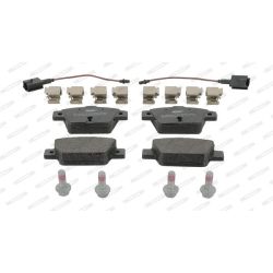 Stabdžių trinkelių rinkinys, diskinis stabdys FERODO FDB4829