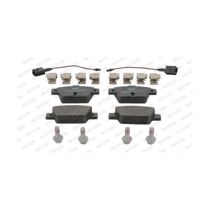 Stabdžių trinkelių rinkinys, diskinis stabdys FERODO FDB4829