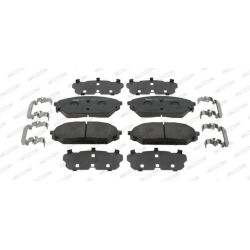 Stabdžių trinkelių rinkinys, diskinis stabdys FERODO FDB4889