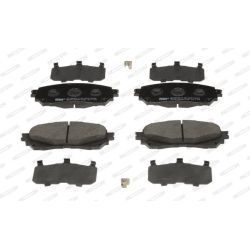 Stabdžių trinkelių rinkinys, diskinis stabdys FERODO FDB4891