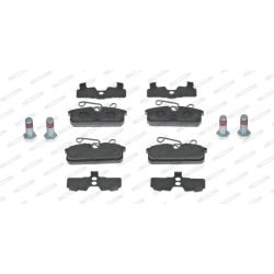 Stabdžių trinkelių rinkinys, diskinis stabdys FERODO FDB4893